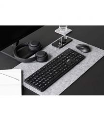 2E Комплект клавиатура и мышь MK420 WL, EN/UK/RU, чёрный