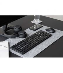 2E Комплект клавиатура и мышь MK420 WL, EN/UK/RU, чёрный
