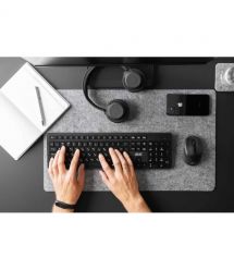 2E Комплект клавиатура и мышь MK420 WL, EN/UK/RU, чёрный