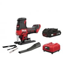 Skil Лобзик 3440 CA Compact аккумуляторный бесщеточный 20В 1х2.5А·час 3500об/мин ход 23мм 1.5кг