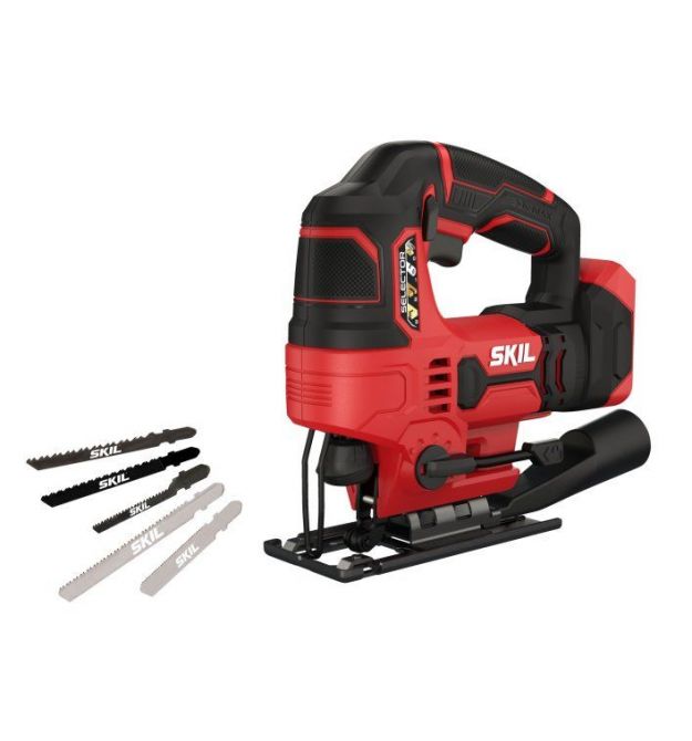 Skil Лобзик 3420 CA аккумуляторный 20В 2800об/мин ход 23мм 1.8кг без АКБ и ЗП