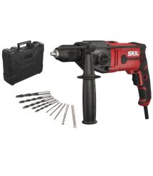 Skil Дрель ударная 6745 GA 1050Вт ШЗП 13мм 0-3200об/мин аксессуары кейс 2.6кг
