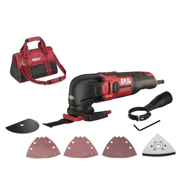 Skil Многофункциональный инструмент реноватор 1491 DB 11000-20000об·мин угол колебаний 1.4° 1.1к приборная сумка