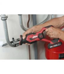 Skil Пила сабельная аккумуляторная 3470 CA пропил 120мм ход 25мм 1.7кг без АКБ и ЗП