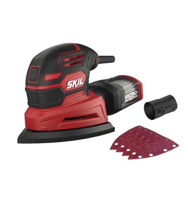 Skil Шлифмашина вибрационная 7260 AA 100Вт платформа 151х102 24000кол·мин 0.8кг