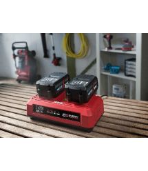 Skil Зарядное устройство 3128 AA 20В, 2.4А, двухпортовое, 0.9 кг