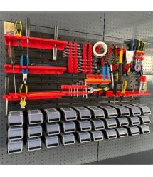 Kistenberg Панель подвесная с набором контейнеров, крючков и полок KS_kit12, 4 п