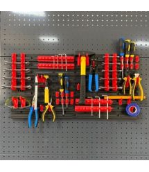 Kistenberg Панель подвесная с набором крючков KS_kit5, 2 панели 38.6*1.8*39см, 20 крючков, пластик