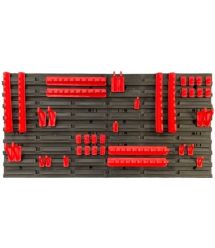 Kistenberg Панель подвесная с набором крючков KS_kit5, 2 панели 38.6*1.8*39см, 20 крючков, пластик