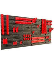 Kistenberg Панель подвесная с набором крючков KS_kit5, 2 панели 38.6*1.8*39см, 20 крючков, пластик