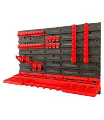 Kistenberg Панель подвесная с набором крючков и полок KS_kit3, панель 57.6*1.8*39см, 20 шляп, 1 полка, пластик