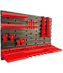 Kistenberg Панель подвесная с набором крючков и полок KS_kit3, панель 57.6*1.8*39см, 20 шляп, 1 полка, пластик