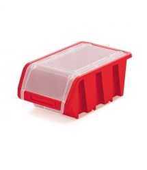 Kistenberg Контейнер для хранения с крышкой TRUCK PLUS, 15.5*10*7см, пластик, красный