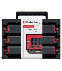 Kistenberg Набор органайзеров TAGER CAS, 3 слота по 12 перегородок, 41.5*29*29см, пластик