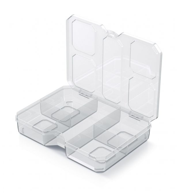 Kistenberg Органайзер SQR Box, 5 отделений, 8", 19.3*14.7*3.5см, полипропилен