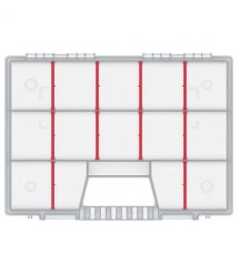Kistenberg Органайзер NORT, 10 перегородок, 16", 39x29x6.5см, полипропилен