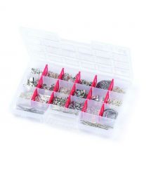 Kistenberg Органайзер NORT, 15 перегородок, 14", 34.4*24.9*5.см, полипропилен