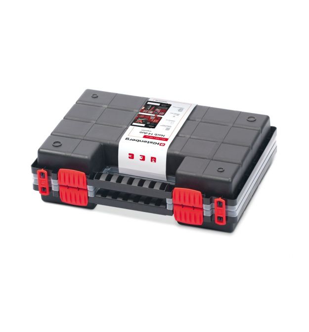 Kistenberg Органайзер NORB DUO, 22 лотка, 14", 34.4x24.9x10см, пластик