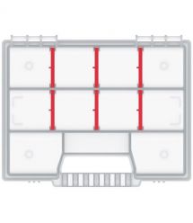 Kistenberg Органайзер NORT, 6 перегородок, 8", 19.5*15.5*3.5, полипропилен