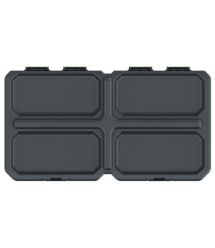 Kistenberg Органайзер MSX Box, 3 перегородки, 11", 28.5*15.8*5.7см, пластик