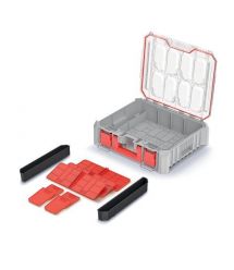 Kistenberg Органайзер C Block BRIDGE, 2 лотка, 7 перегородок, 18", 44.5x36.8x12.2см, пластик