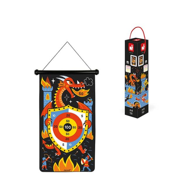 Janod Игра Магнитный дартс Драконы