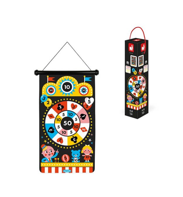 Janod Игра Магнитный дартс Веселая ярмарка