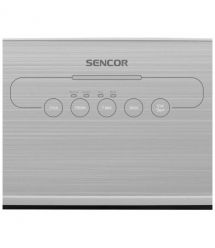 Sencor Вакууматор для пакетов и контейнеров, 110Вт, 300мм, электронное управл., +5 пакетов, +1 рулон, пластик, серебристый