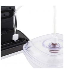 Sencor Вакууматор для пакетов и контейнеров, 110Вт, 300мм, электронное управл., +5 пакетов, +1 рулон, пластик, серебристый