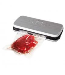 Sencor Вакууматор для пакетов и контейнеров, 110Вт, 300мм, электронное управл., +5 пакетов, +1 рулон, пластик, серебристый