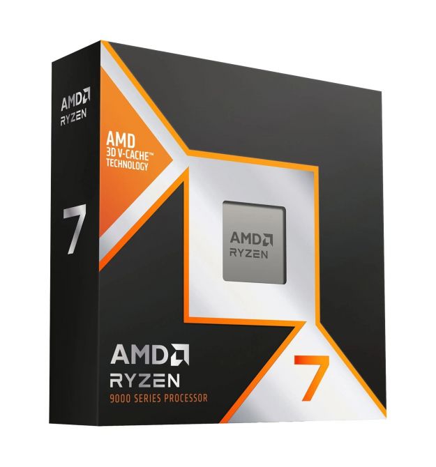 AMD ЦПУ Ryzen 7 9800X3D 8C/16T 4.7/5.2GHz Boost 96Mb Radeon Graphics AM5 120W w/o cooler Box