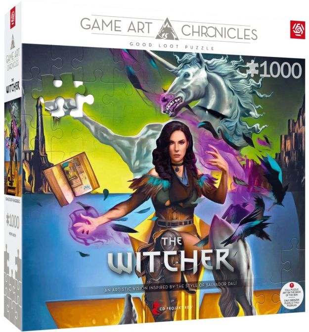 GoodLoot Пазл The Witcher Yennefer & Salvador Dali 1000 эл.