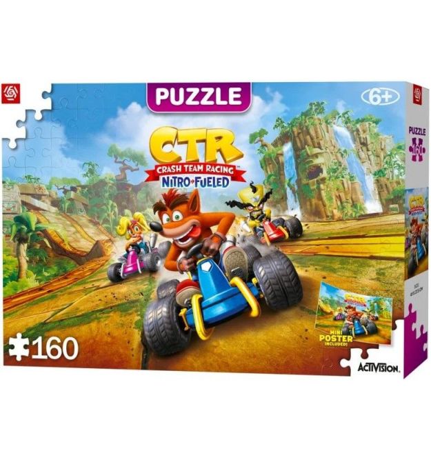GoodLoot Пазл Crash Team Racing Nitro-Fueled Puzzles 160 эл.