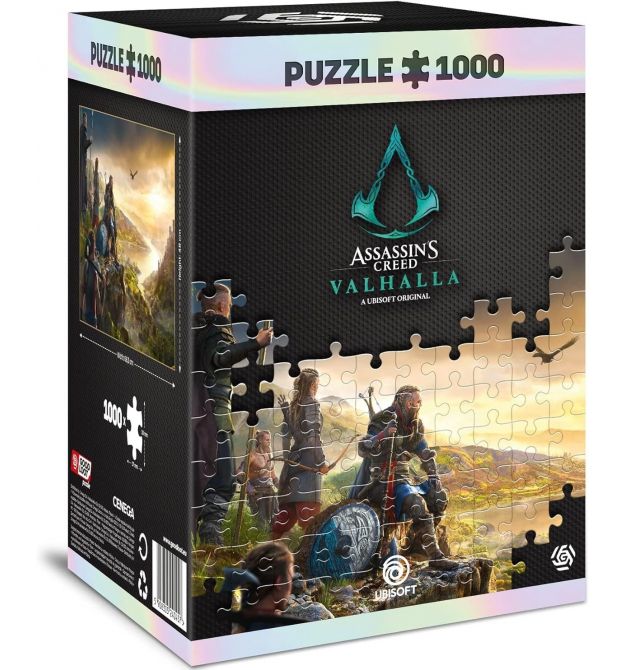 GoodLoot Пазл Assassins Creed Valhalla: Vista of England puzzles 1000 эл.
