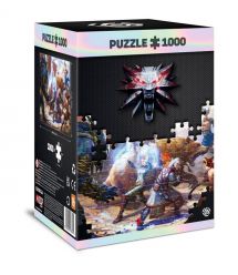 GoodLoot Пазл Witcher: Geralt & Triss in Battle puzzles 1000 эл.