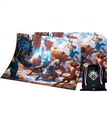 GoodLoot Пазл Witcher: Geralt & Triss in Battle puzzles 1000 эл.