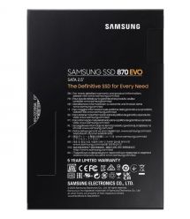 Samsung Твердотельный накопитель SSD 2.5" 2TB SATA 870EVO