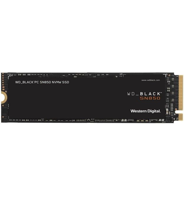 WD Накопитель SSD M.2 1TB PCIe 4.0 Black SN850X
