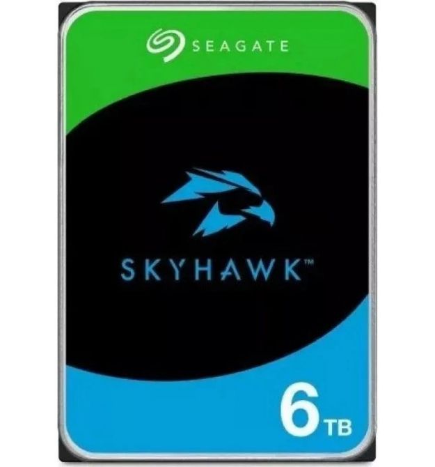 Seagate Жесткий диск 6TB 3.5" 256MB SATA SkyHawk