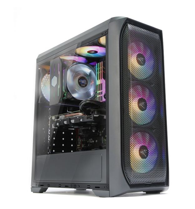 Zalman Корпус N5 MF, без БП, 1xUSB3.0, 2xUSB2.0, 4x120mm RGB, Acrylic Side Panel, ATX, черный