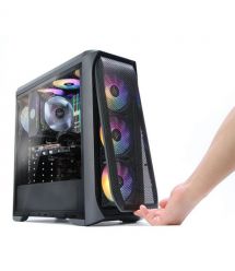 Zalman Корпус N5 MF, без БП, 1xUSB3.0, 2xUSB2.0, 4x120mm RGB, Acrylic Side Panel, ATX, черный