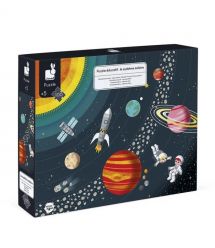 Janod Пазл обущающий Солнечная система 100эл