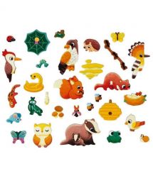 Janod Магнитный набор Дерево