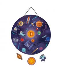 Janod Магнитная карта Солнечная система