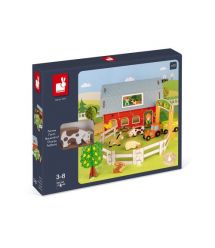 Janod Игровой набор Ферма с животными 3D