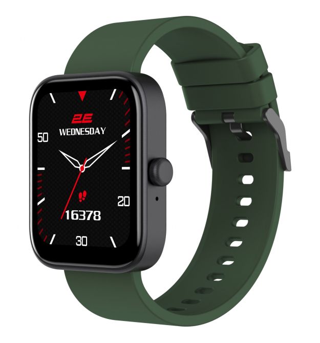 2E Смарт-часы Alpha SQ Music Edition 46mm Black-Green