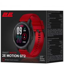 2E Смарт-часы Motion GT2 47mm Black-Red