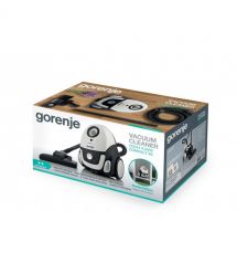 Gorenje Пылесос мешковый, 750Вт, мешок-2л, HEPA, индикатор , универс.щетка