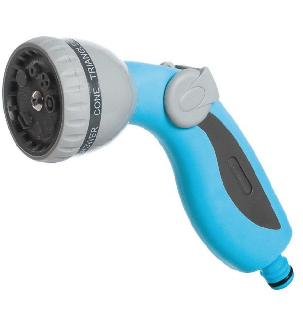 Cellfast Ороситель пистолетный MIX IDEAL, 8 режимов, регулировка напора