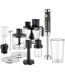 Sencor Блендер погружной, 1500Вт, 10в1, чаша-800мл, мельница для специй, вспениватель молока, черный